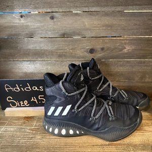 Kids Adidas Crazy Explosive Black Athletic Basketball Shoes Sneakers Size‎ 4.5 Y